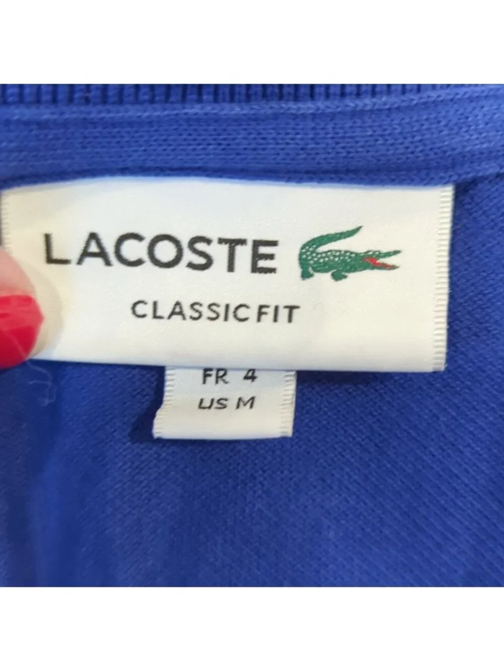 Lacoste Blue Polo Shirt
